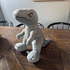 Jurassic World Blue Velociraptor Plush 13" - Official Universal Studios Toy